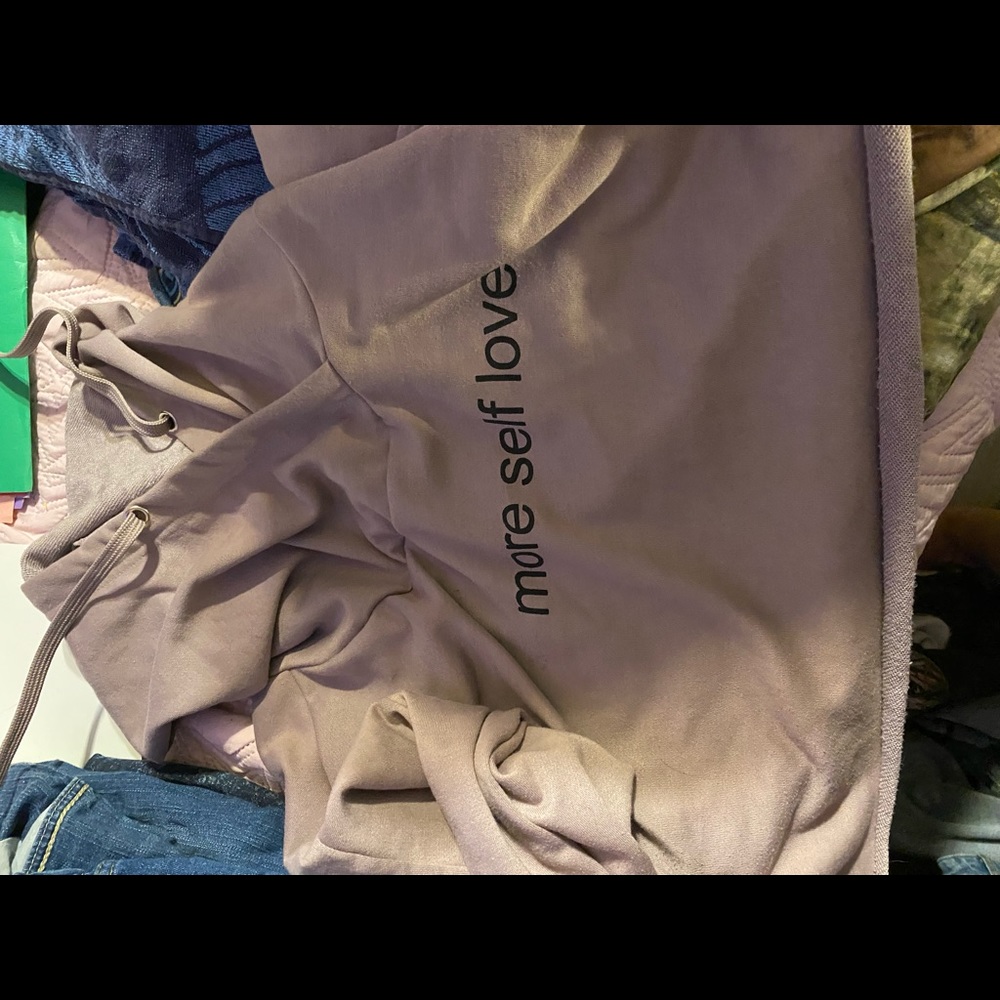 Crop top hoodie